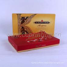 Custom chocolate food gift packaging paper box